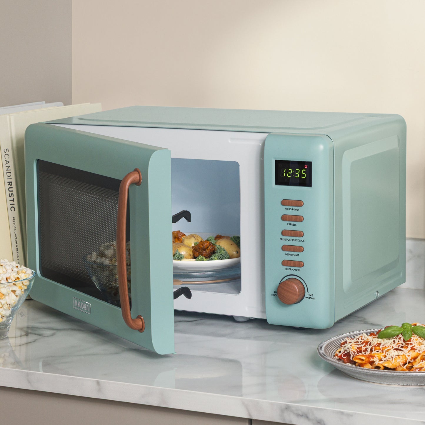 Haden Dorchester 20L Microwave Sage Microwave Ovens Haden