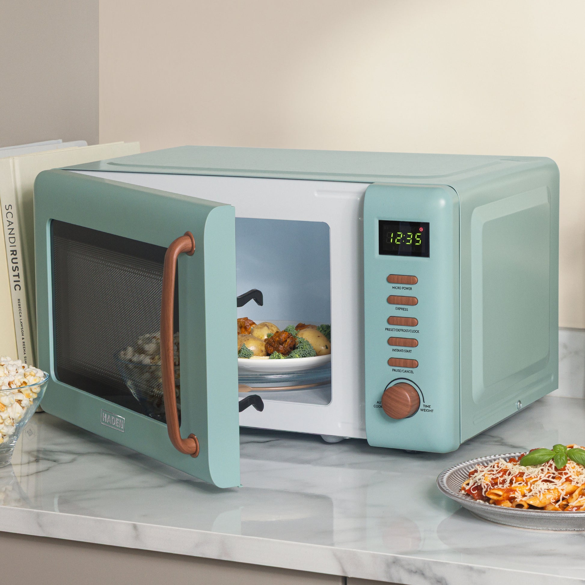 Haden Dorchester 20L Microwave Sage Microwave Ovens Haden