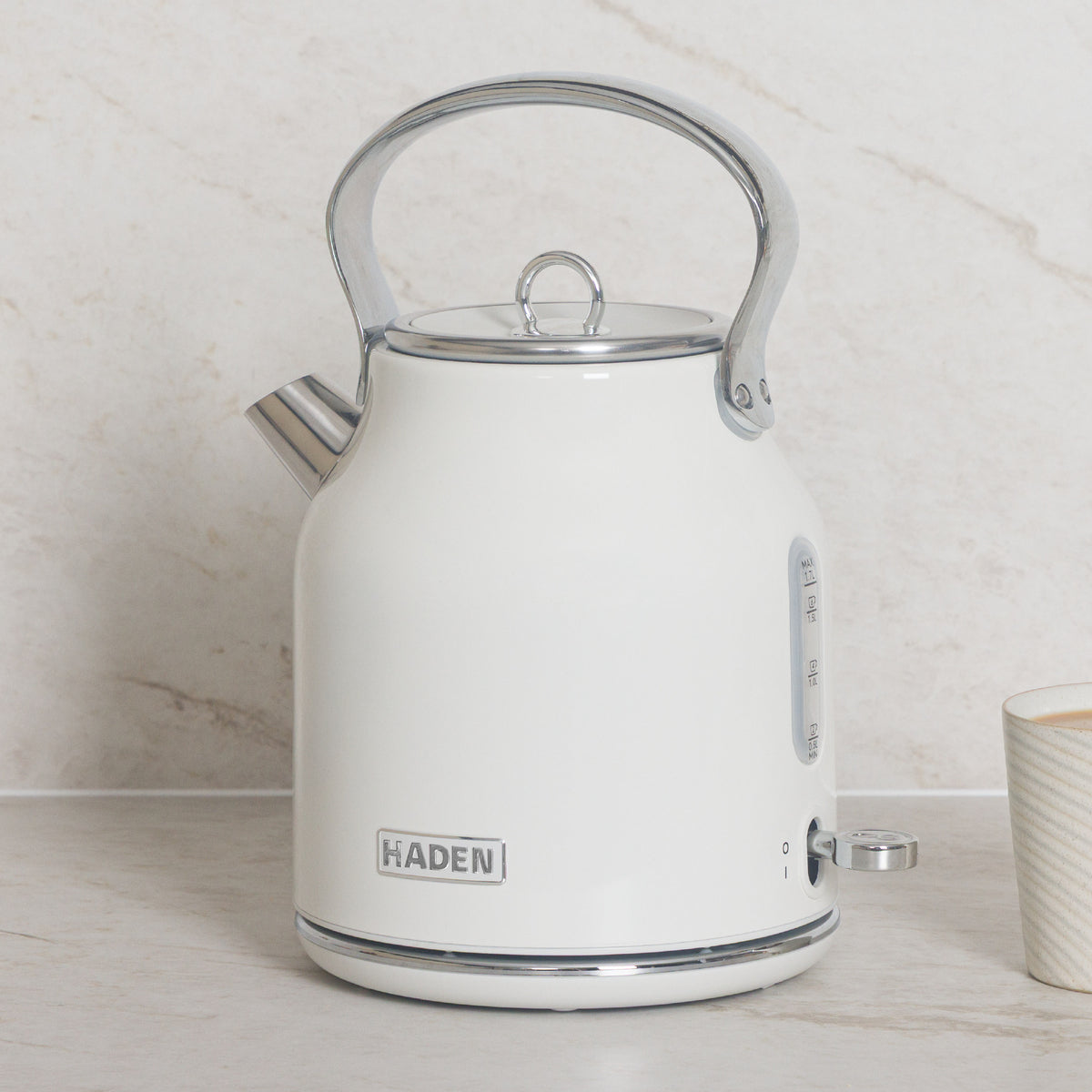 Haden Heritage Kettle – Ivory White Electric Kettles Haden