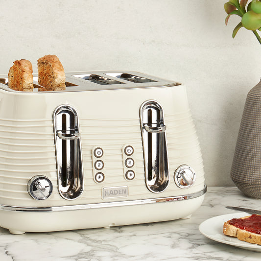 Haden Devon 4 Slice Toaster Cream Toasters Haden