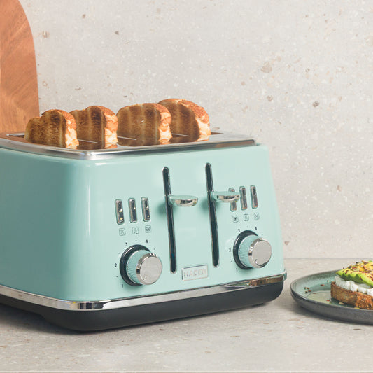 Haden Cotswold 4 Slice Sage Toaster Toasters Haden