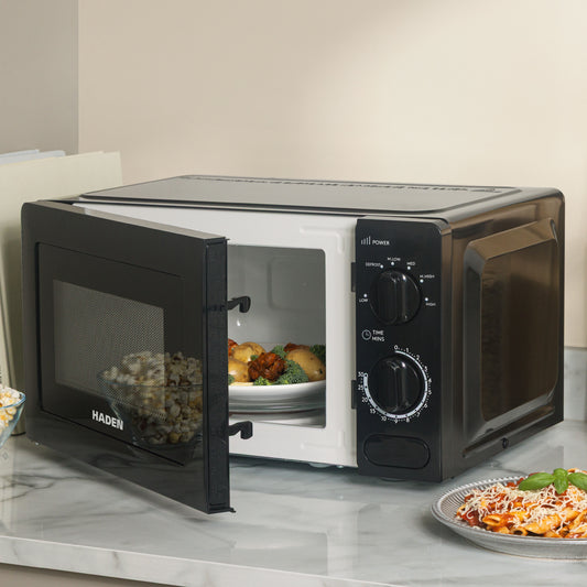 Haden 17L Microwave – Black Microwave Ovens Haden