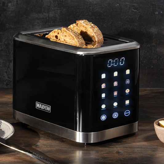 Haden Sensor 2 Slice Toaster – Black Toasters Haden