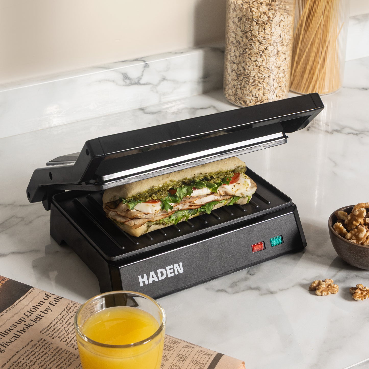 Haden Panini Grill Electric Grill Haden