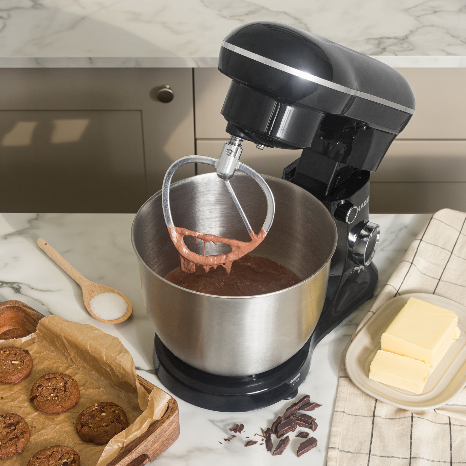 Haden 5L Stand Mixer – Black Food Mixers & Blenders Haden