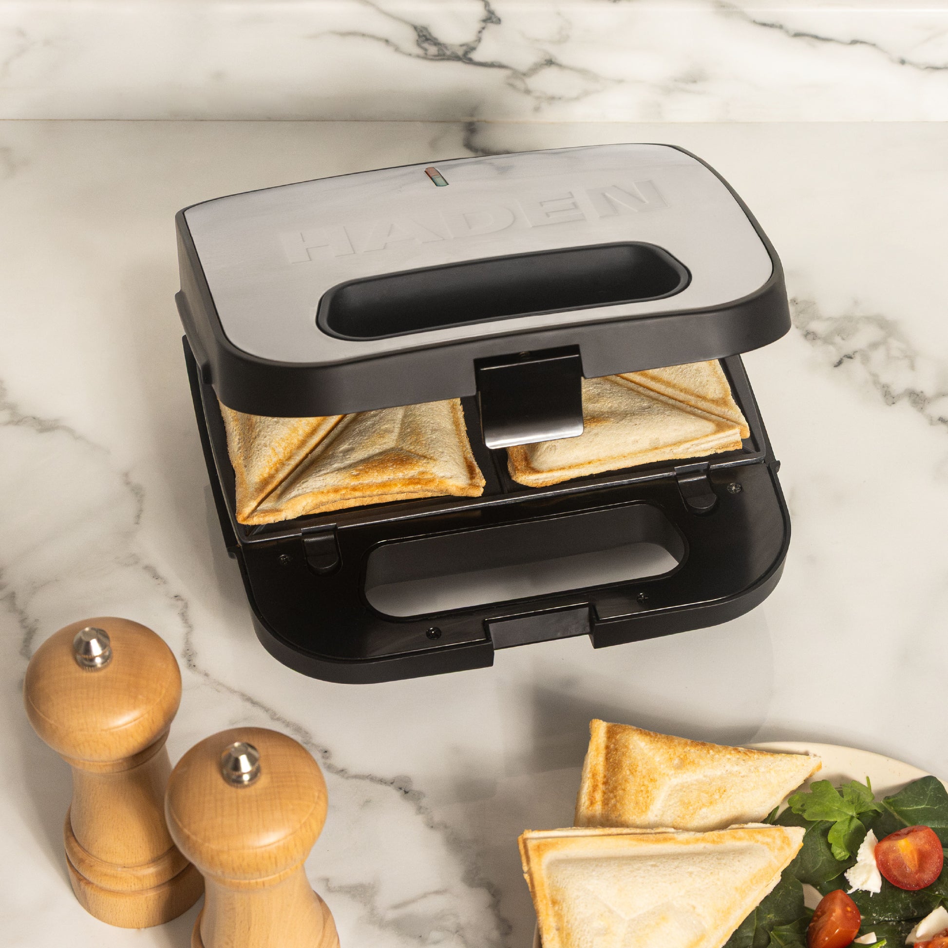 Haden 2-in-1 Sandwich & Waffle Maker Sandwich Maker Haden