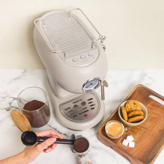 Haden Barista Espresso Machine – Putty Beige Coffee machine Haden