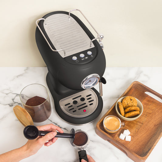 Haden Barista Espresso Machine – Black Coffee machine Haden