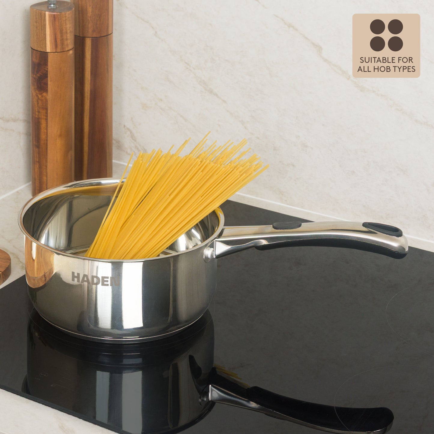 20cm Living Easy Grip Pan Kitchen Haden