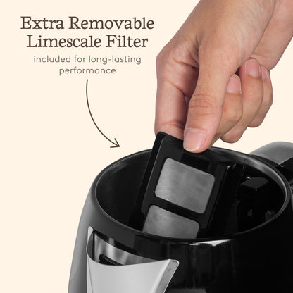 Haden Salcombe Kettle – Black & Copper Electric Kettles Haden