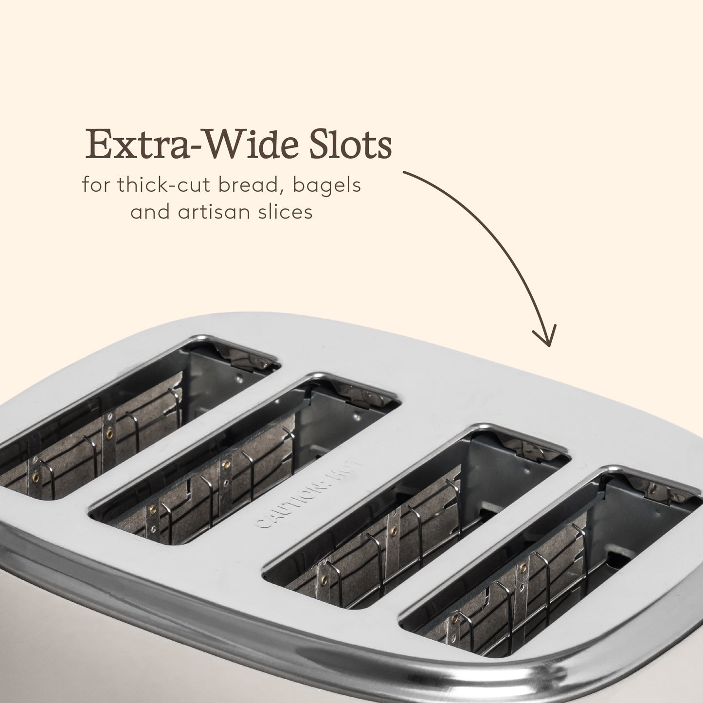 Haden Jersey Putty 4 Slice Toaster Toasters Haden