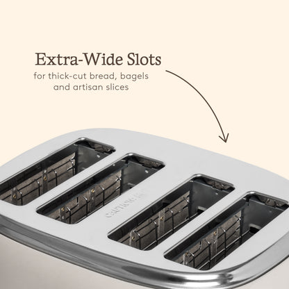 Haden Jersey Putty 4 Slice Toaster Toasters Haden