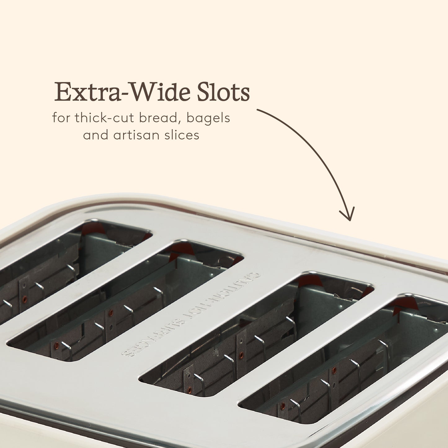 Haden Devon 4 Slice Toaster Cream Toasters Haden