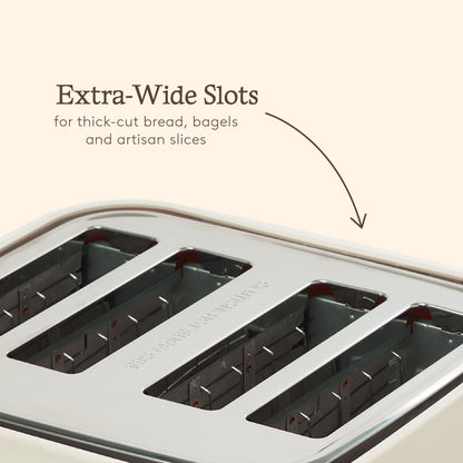 Haden Devon 4 Slice Toaster Cream Toasters Haden