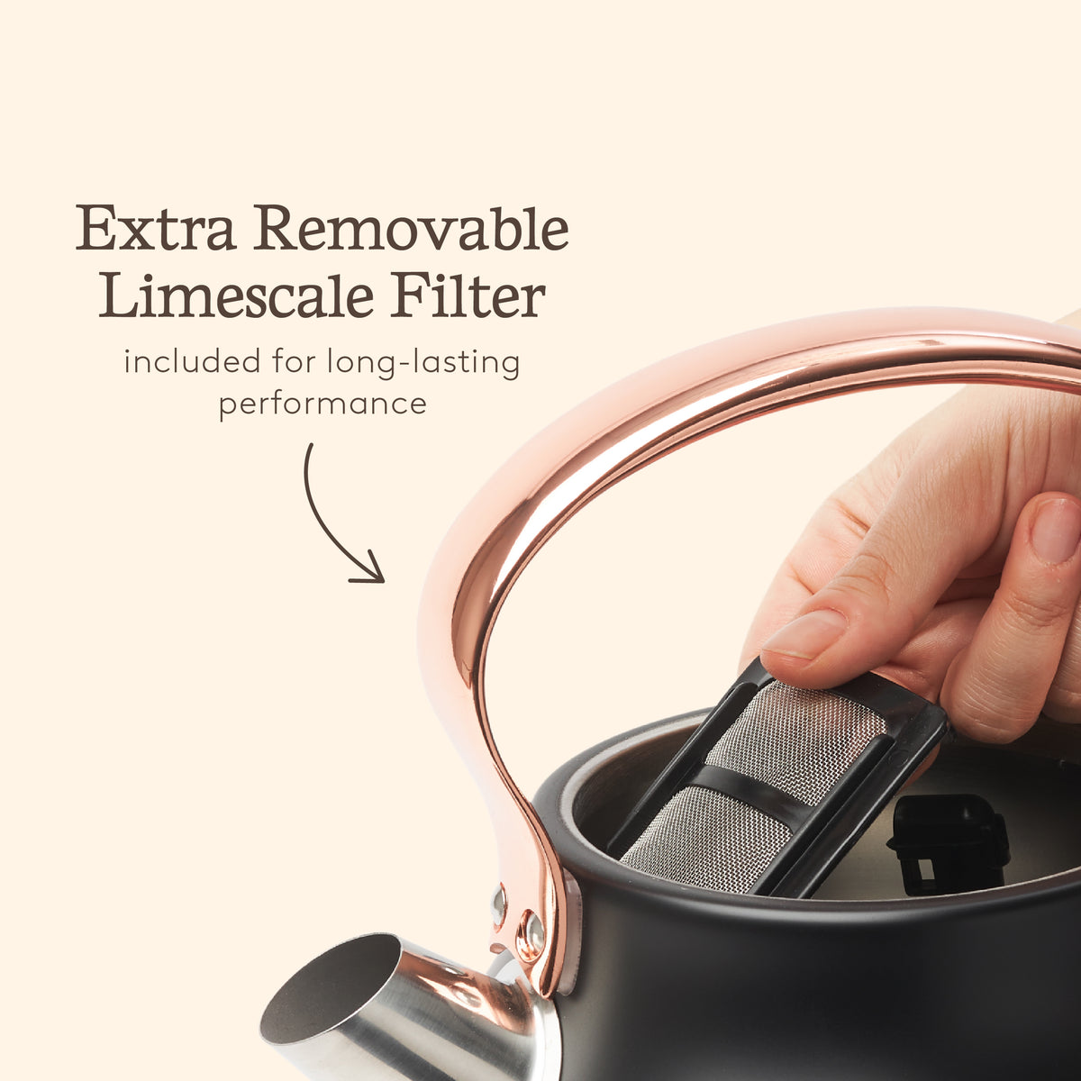 Haden Heritage Kettle – Black & Copper Kitchen Haden