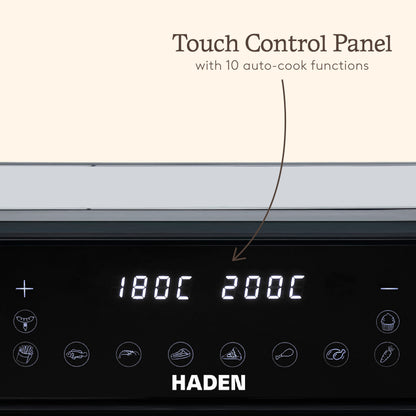 Haden 9.5L Dual Air Fryer – Black Haden