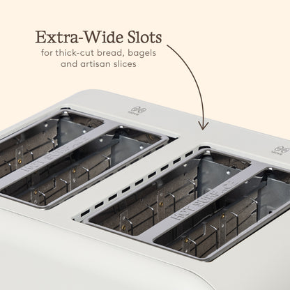 Haden Banbury 4 Slice Toaster Sour Cream