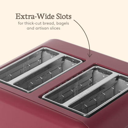 Haden Banbury 4 Slice Toaster Berry