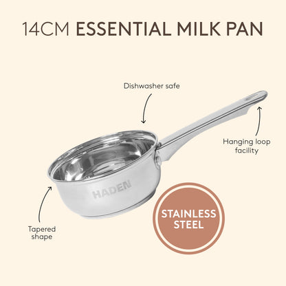 14cm Essential Milk Pan Kitchen Haden