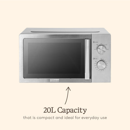Haden 20L Stainless Steel Microwave Microwave Ovens Haden