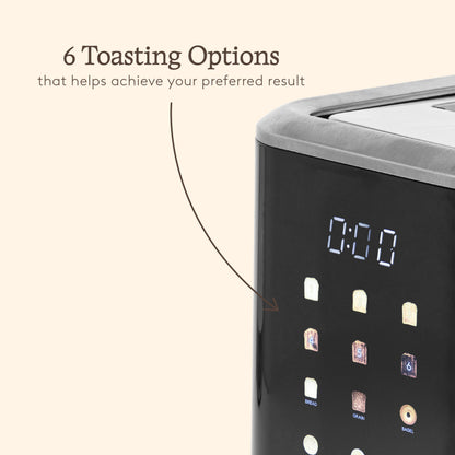 Haden Sensor 2 Slice Toaster – Black Toasters Haden