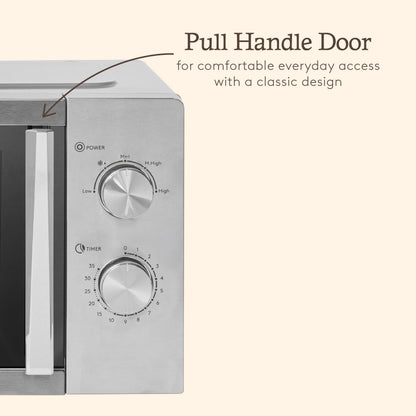 Haden 23L Touch Control Microwave in Silver