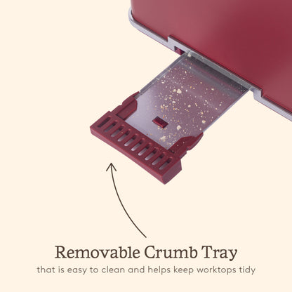 Haden Banbury 2 Slice Toaster Berry