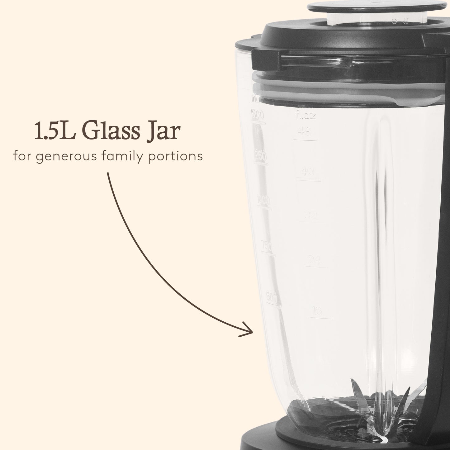 Haden 1.5L Table blender Food Mixers & Blenders Haden