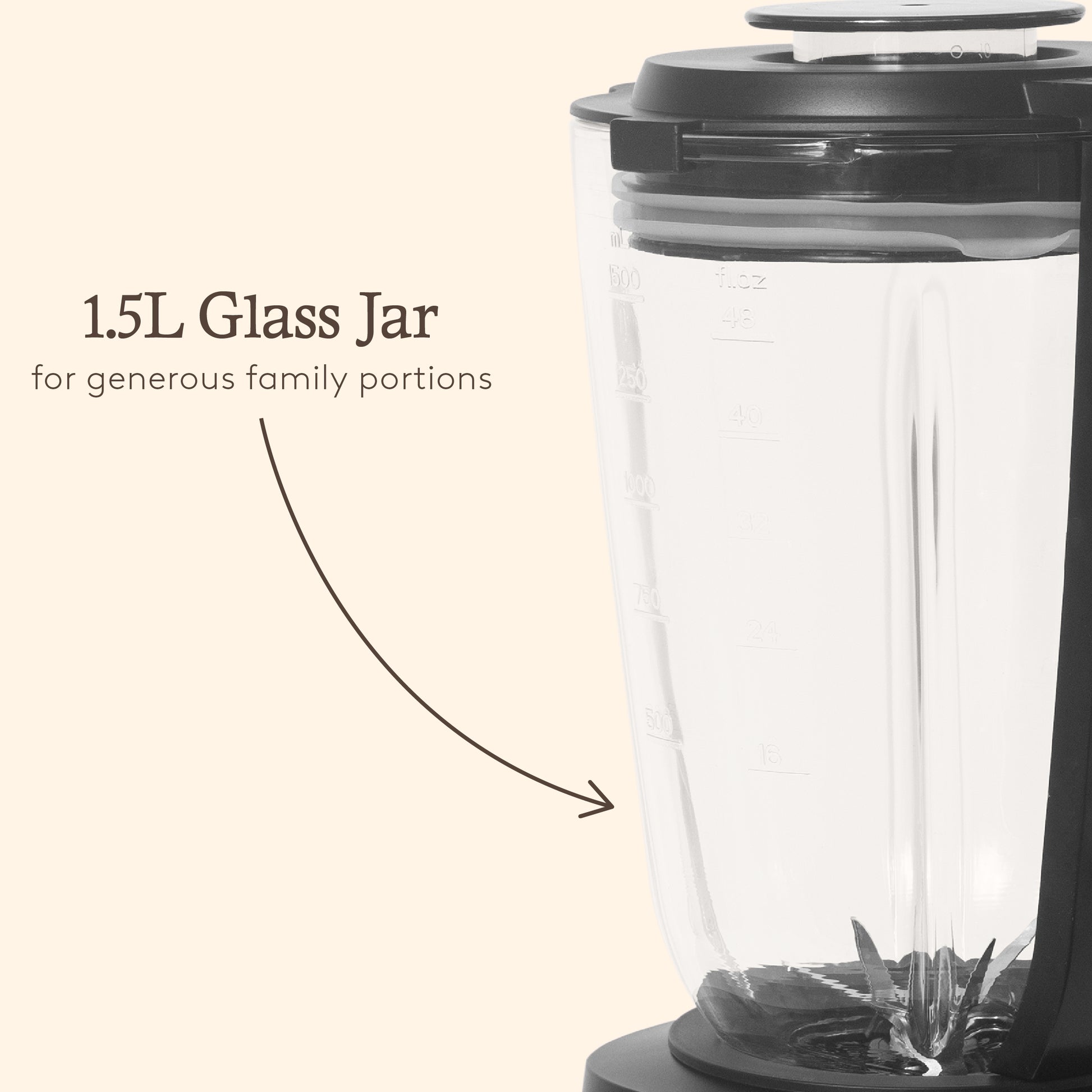 Haden 1.5L Table blender Food Mixers & Blenders Haden
