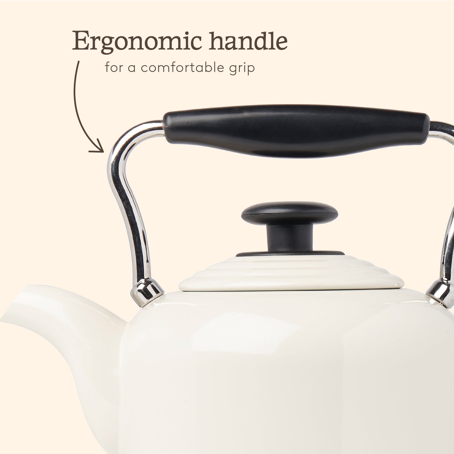 Haden Highclere Cream Kettle Electric Kettles Haden