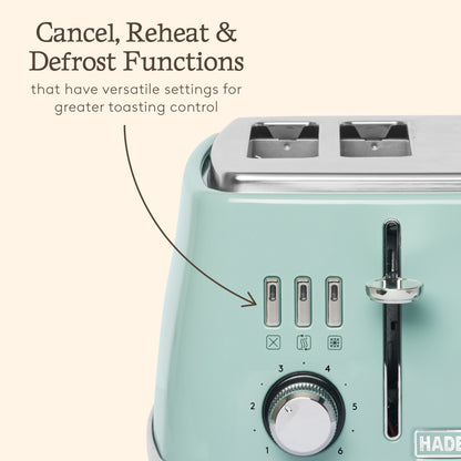 Haden Cotswold 4 Slice Sage Toaster Toasters Haden