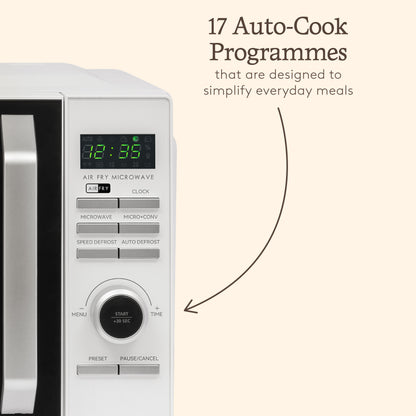 Haden 20L Air Fryer Microwave – White Microwave Ovens Haden