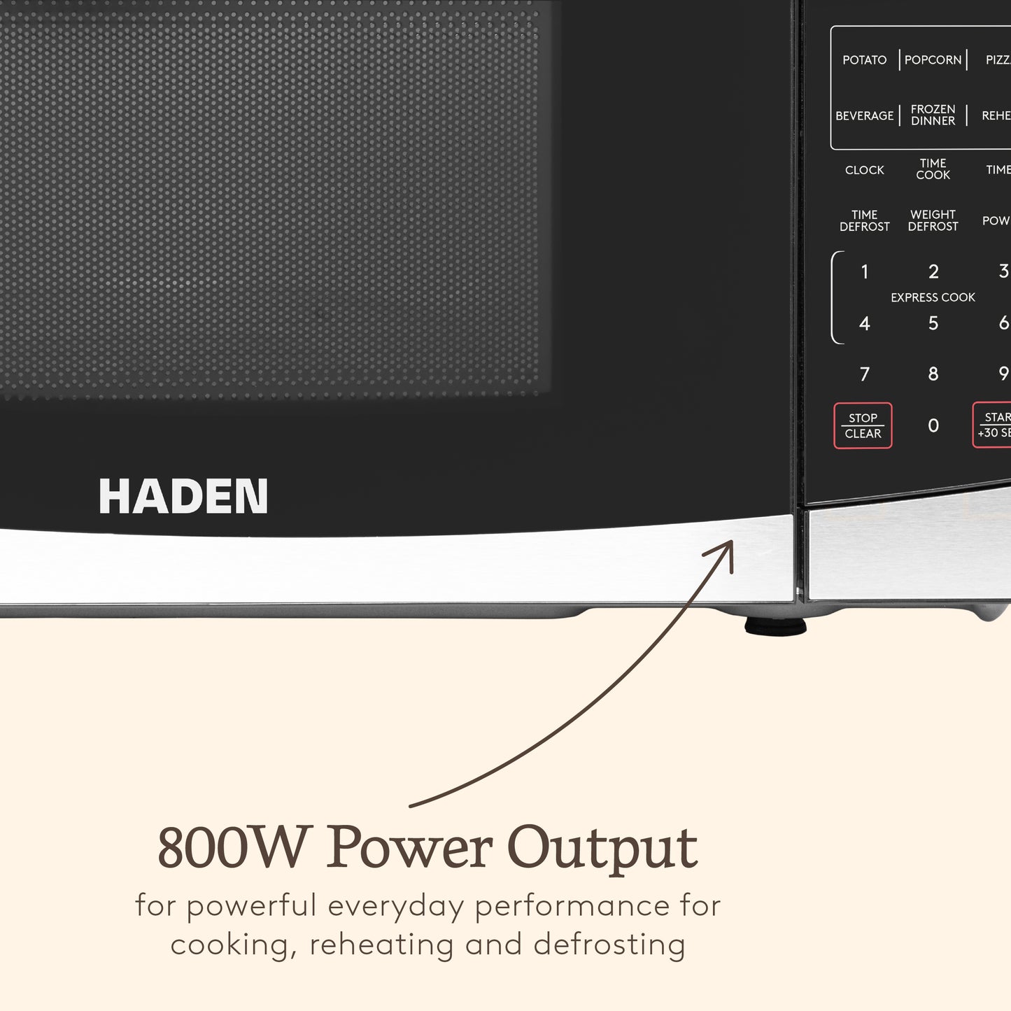Haden 20L 800W Digital Microwave Microwave Ovens Haden