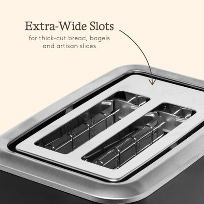 Haden Sensor 2 Slice Toaster – Black Toasters Haden