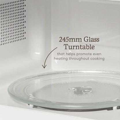 Haden 20L Digital Microwave – White Microwave Ovens Haden