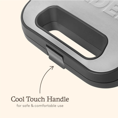 Haden 2-in-1 Sandwich & Waffle Maker Sandwich Maker Haden
