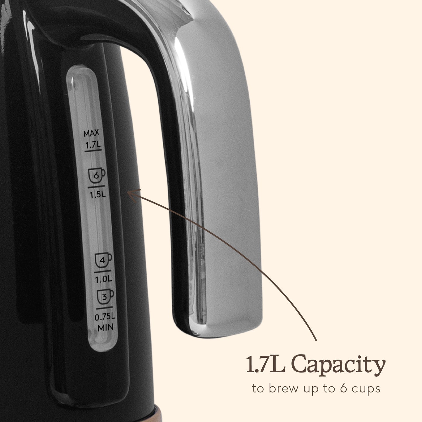Haden Salcombe Kettle – Black & Copper Electric Kettles Haden