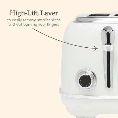 Haden Heritage 4 Slice Toaster – Ivory White Toasters Haden