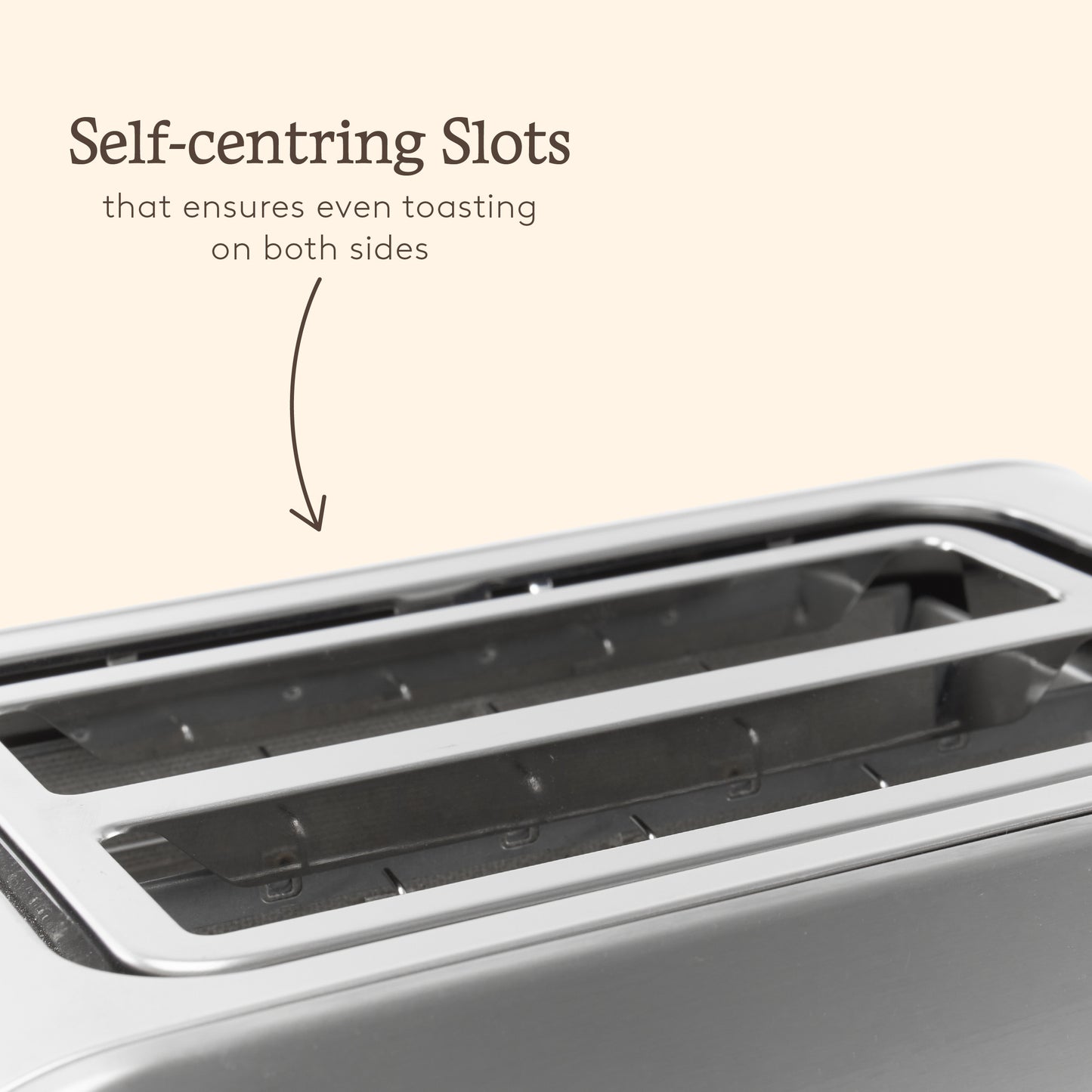 Haden Stoke Brushed Steel 2 Slice Toaster Toasters Haden