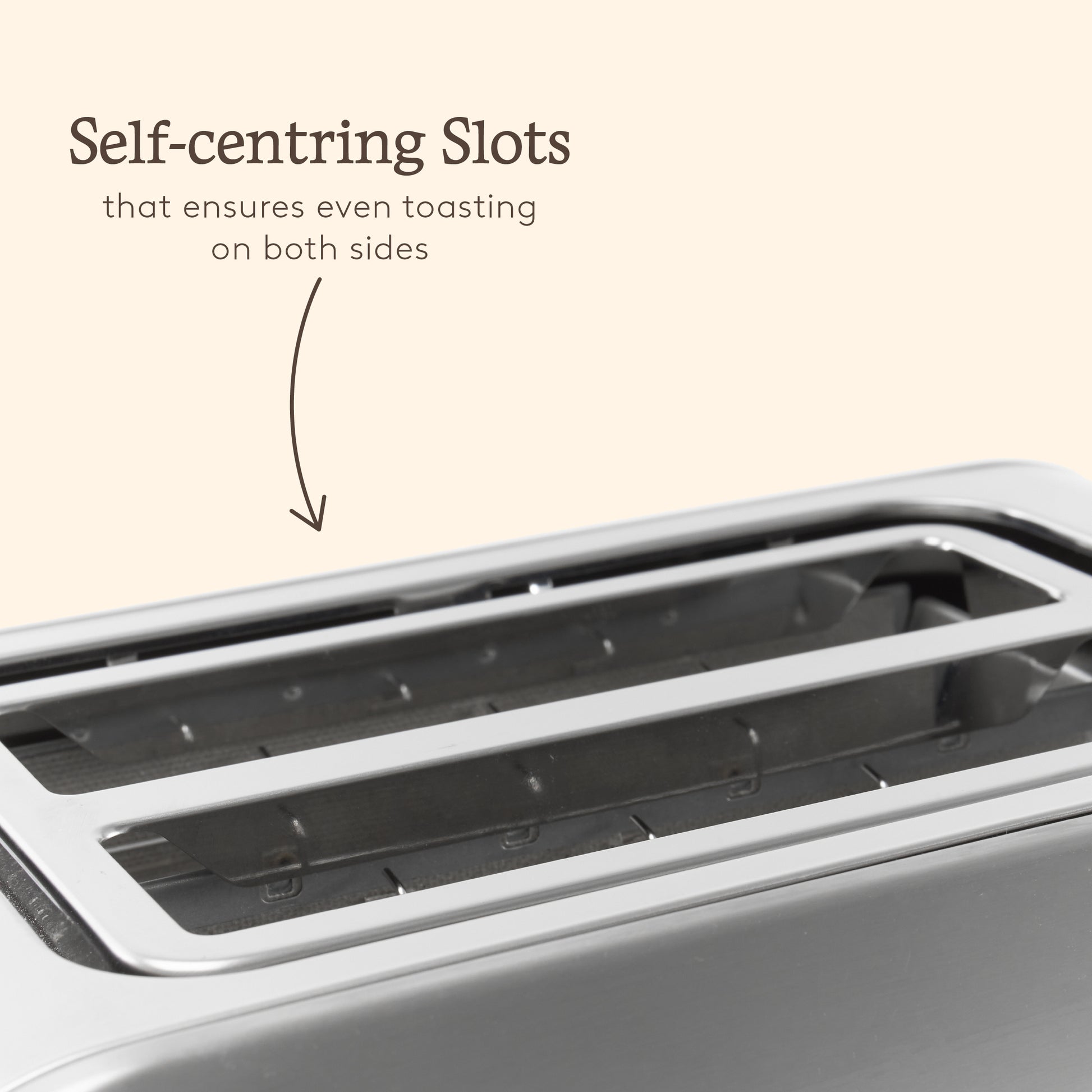 Haden Stoke Brushed Steel 2 Slice Toaster Toasters Haden