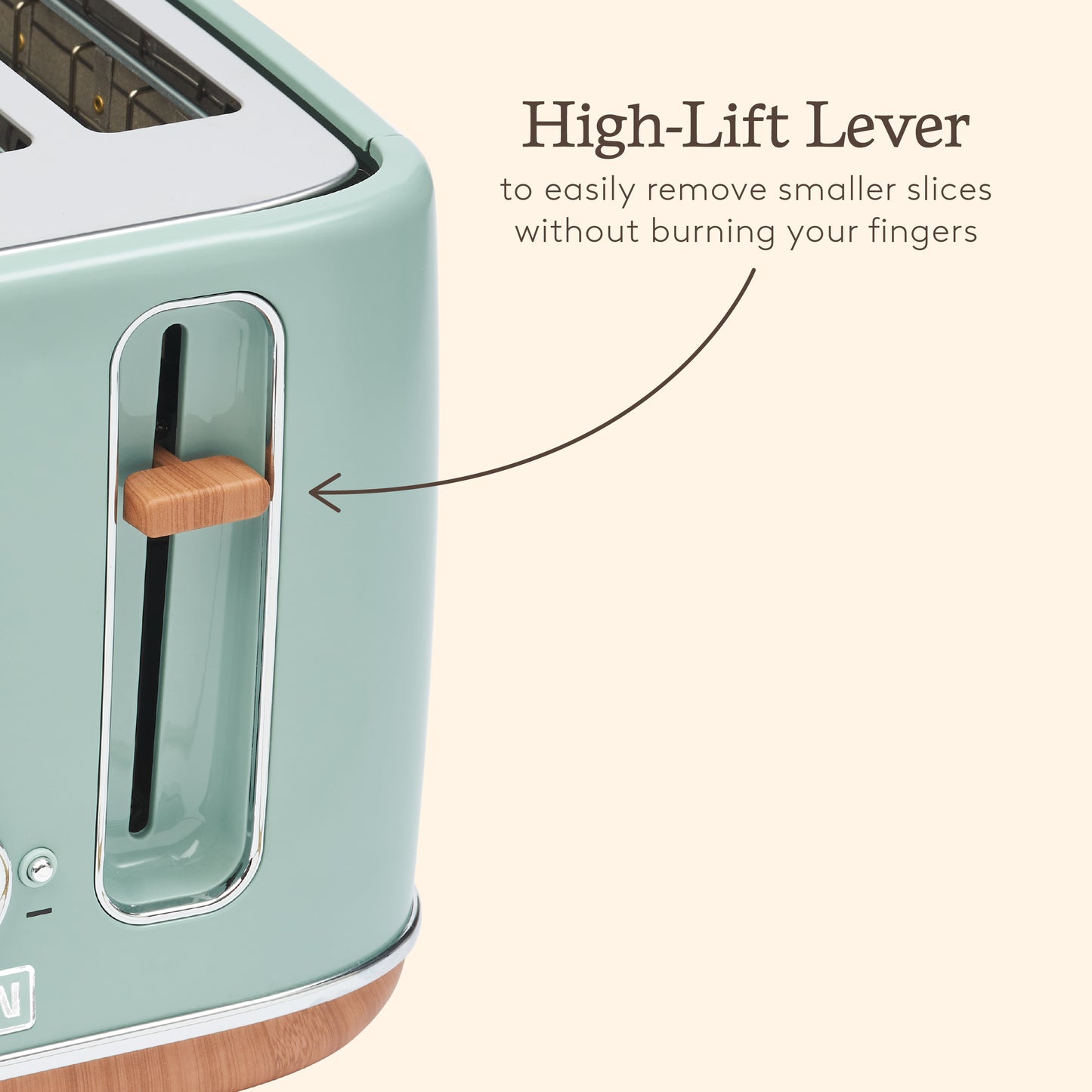 Haden Dorchester Sage Green 4 Slice Toaster Toasters Haden