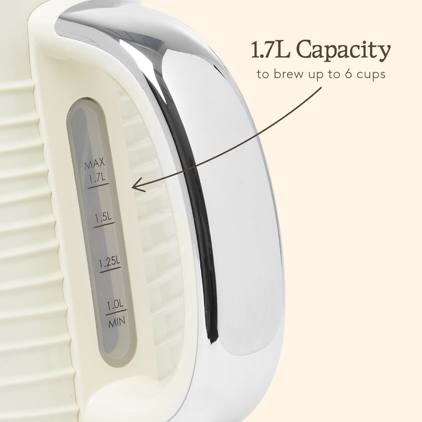 Haden Devon Kettle – Cream Electric Kettles Haden