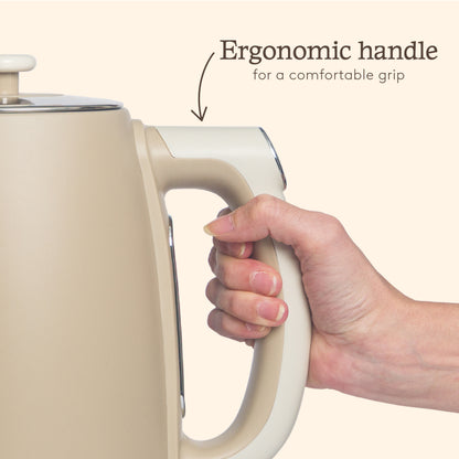 Haden Dorchester Digital Variable Temperature Kettle Cashmere Beige Electric Kettles Haden