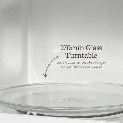 Haden 23L Touch Control Microwave in Silver