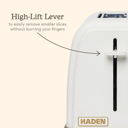 Haden Banbury 2 Slice Toaster Sour Cream