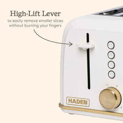 Haden Banbury 4 Slice Toaster Sour Cream