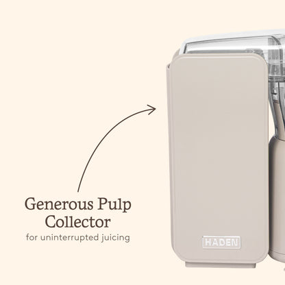 Haden 1L Juicer – Putty Beige Juicer Haden