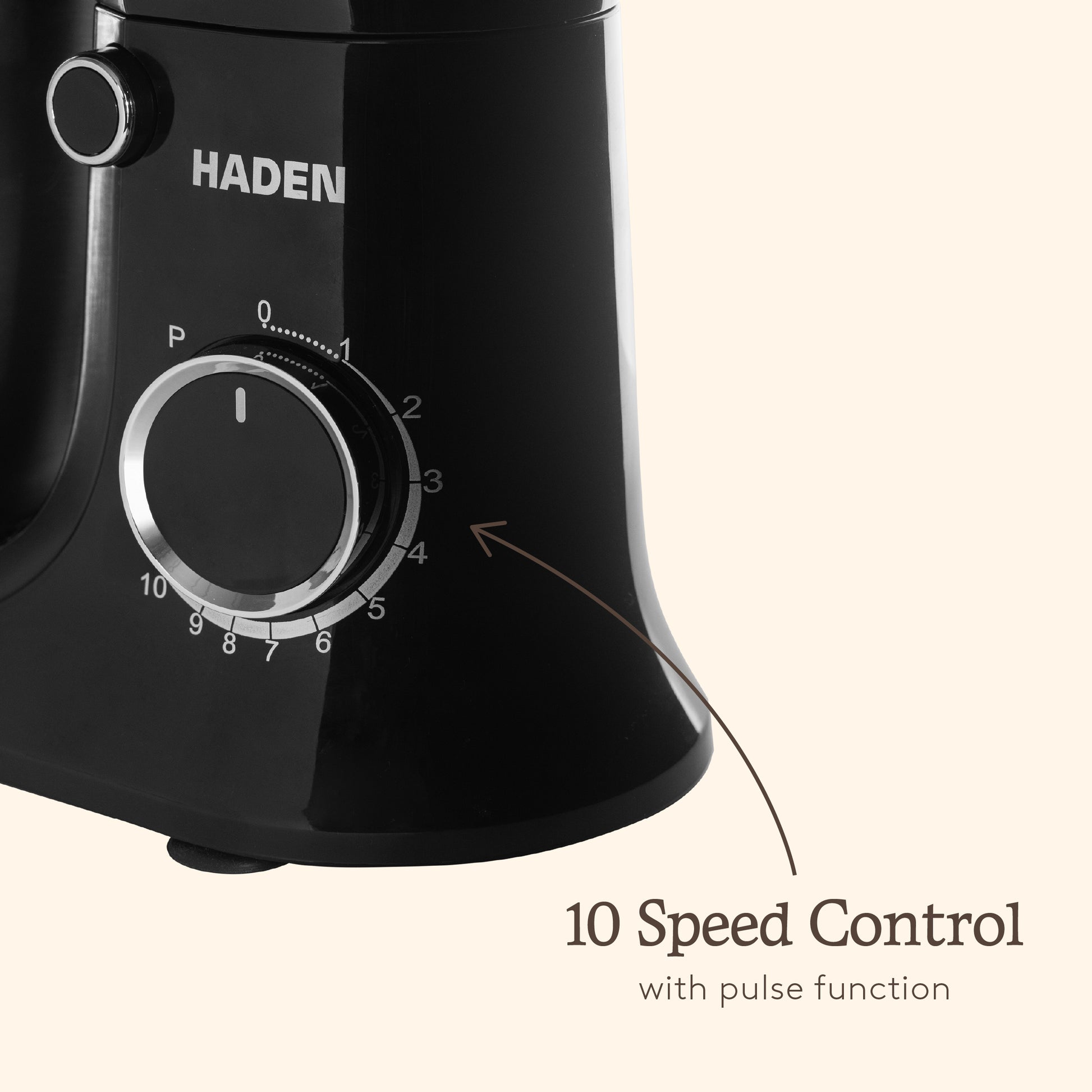Haden 5L Stand Mixer – Black Food Mixers & Blenders Haden