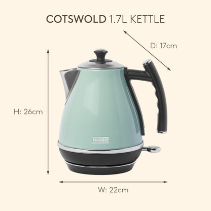 Haden Cotswold Sage Kettle Electric Kettles Haden