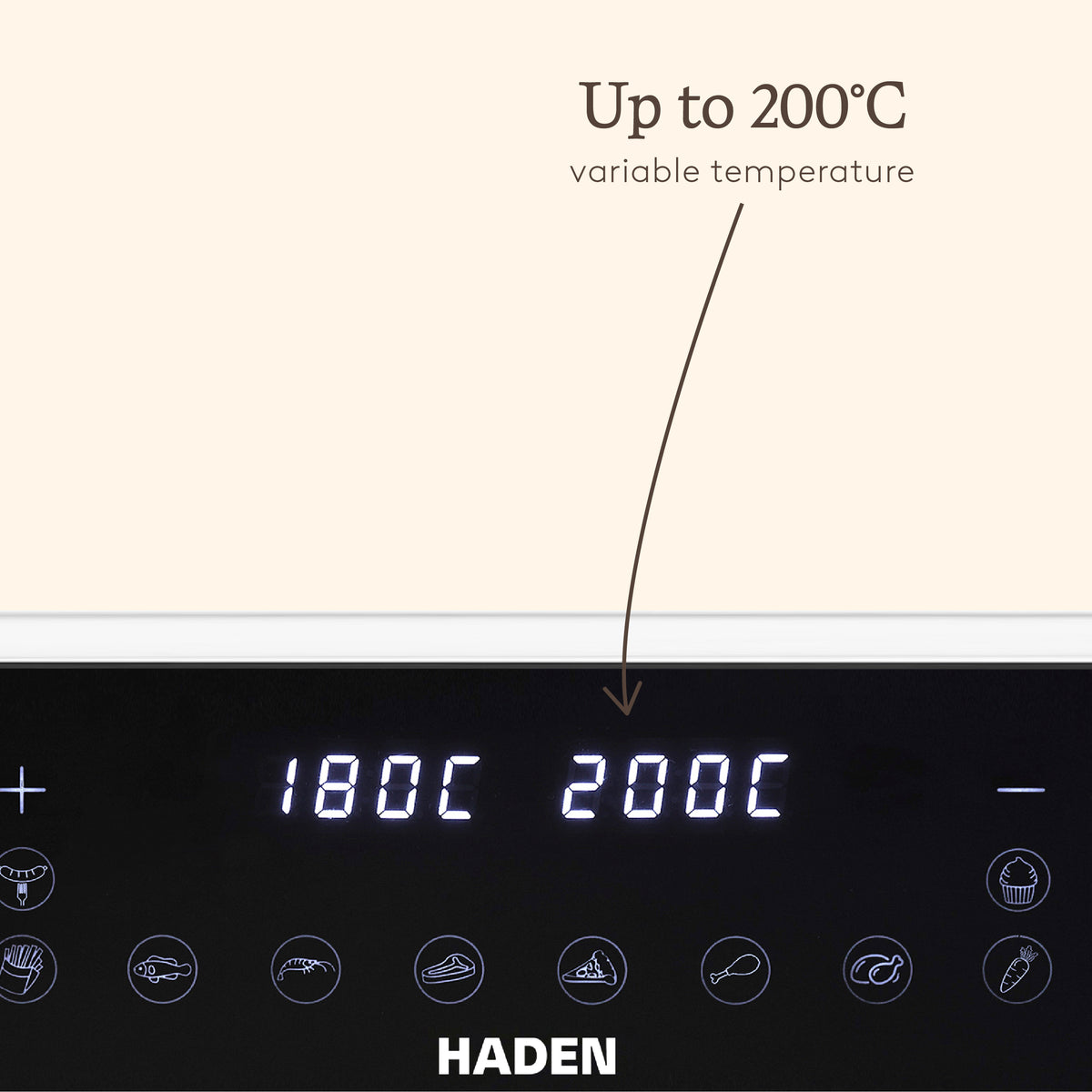 Haden 12L Dual Zone Air Fryer – Black Air Fryers Haden